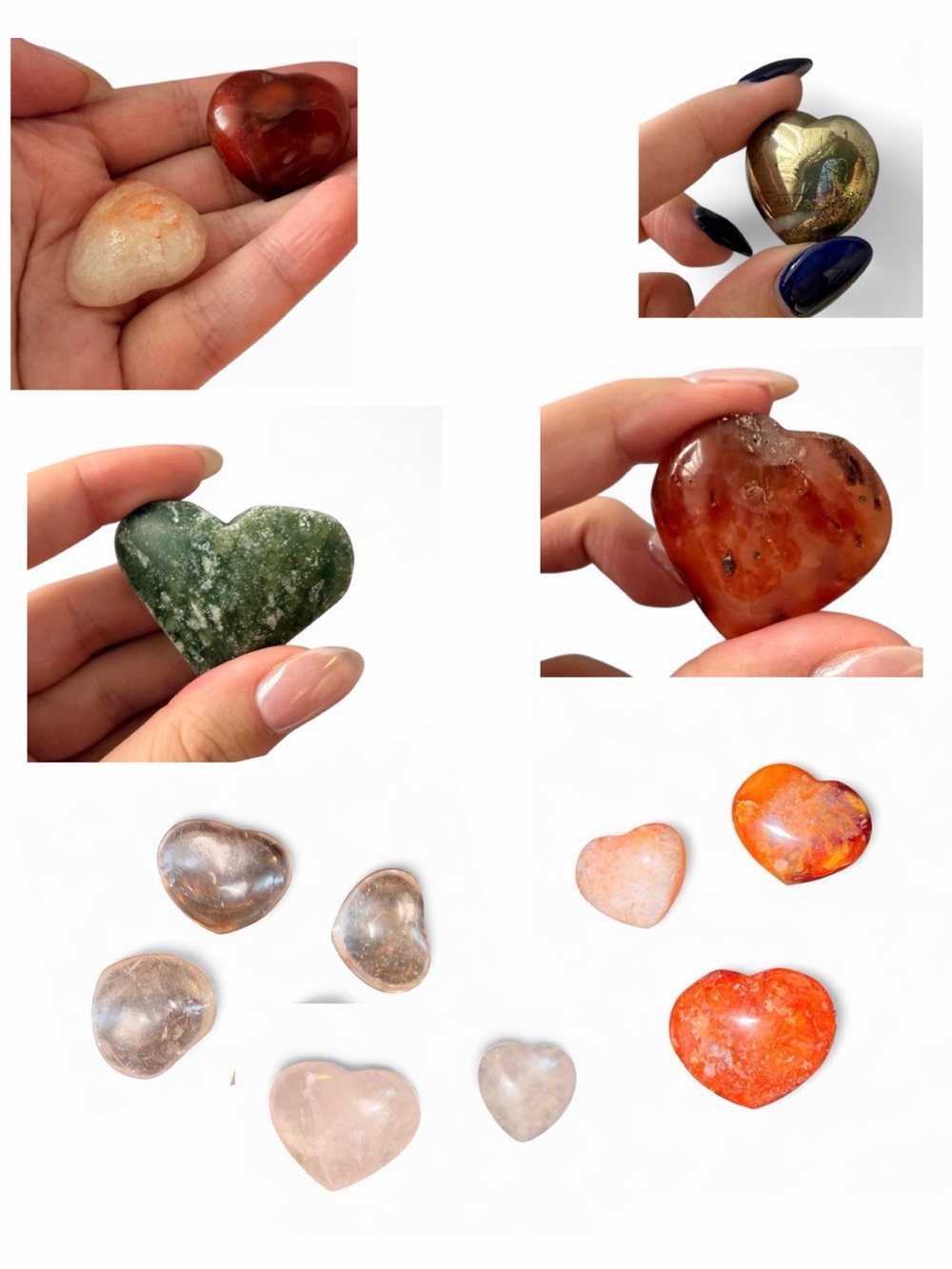 Crystal heart bundle (13)